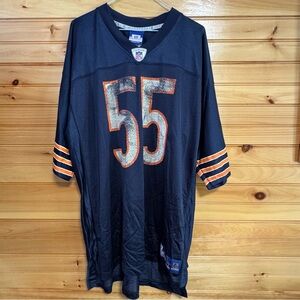 NFL Reebok Vintage Chicago Bears Lance Briggs #55 Football Jersey XL